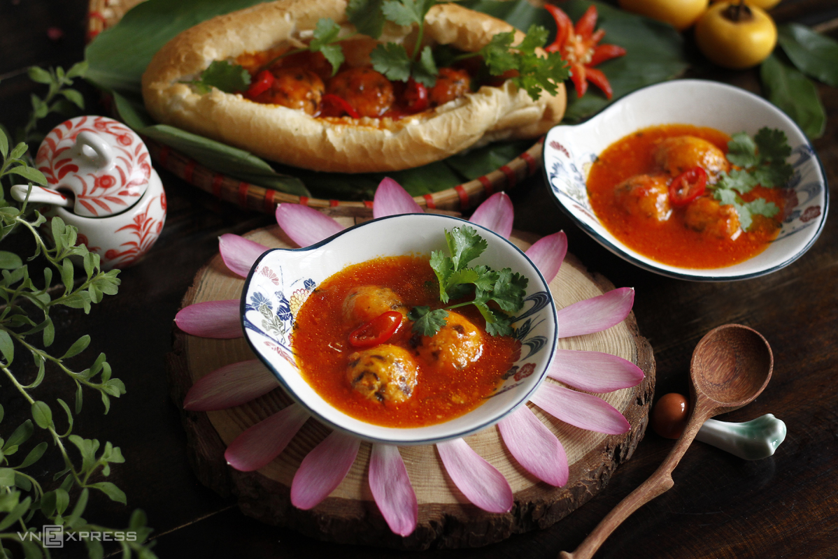 cách làm xíu mại ăn bánh mì